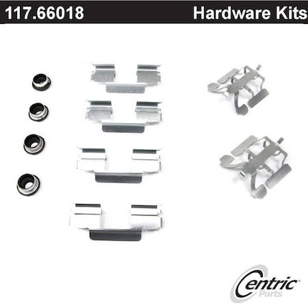 Centric Parts Disc Brake Hardware Kit, 117.66018 117.66018